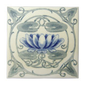 VT0063再生のアンティークTransferware タイル (正面)