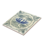 VT0063再生のアンティークTransferware タイル (側面)