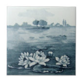 VT0068再生のアンティークTransferware タイル (正面)