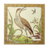 VT0069再生のアンティークTransferware タイル (正面)