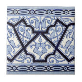 VT0070再生のアンティークTransferware タイル (正面)