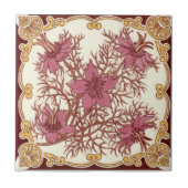 VT0072再生のアンティークTransferware タイル (正面)