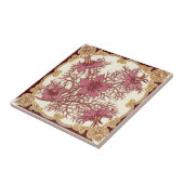 VT0072再生のアンティークTransferware タイル (側面)