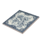 VT0079再生のアンティークTransferware タイル (側面)