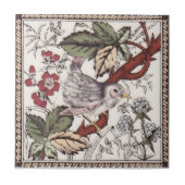 VT0082再生のアンティークTransferware タイル (正面)