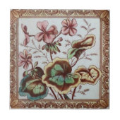 VT0088再生のアンティークTransferware タイル (正面)