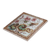 VT0088再生のアンティークTransferware タイル (側面)