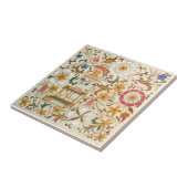 VT0105再生のアンティークTransferware タイル (側面)