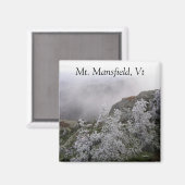 Vt，マンスフィールド山 マグネット (正面/裏面)