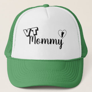 VT Mommy Love Trucker Hat、Mom Gift Vermont キャップ