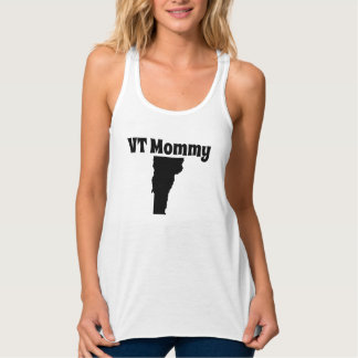 VT Mommy Tank Top Mom Gift, Vermont Mama Love! タンクトップ