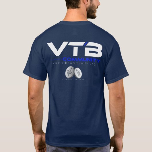 VTBCommity基本Tシャツ Tシャツ (裏面)