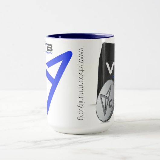 VTBCommunity Mug 15オンス マグカップ (中央)