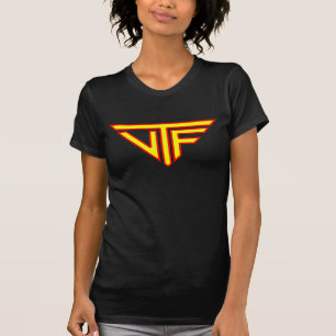 VTFの女性の大きいスーパーマン(ちょうどロゴ) Tシャツ