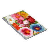 VTGボタニカルベゴニアス&グロキシニアススパイラルノートブック ノートブック (右側)