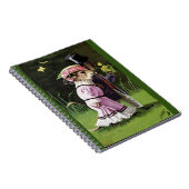 VTGロマンチックなマウスカップルのスパイラルノート ノートブック (右側)