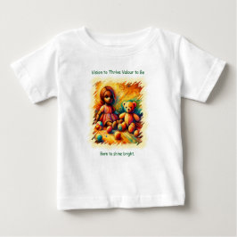 VTVB-BORNTOSHINE-BT - Baby Tops ベビーTシャツ