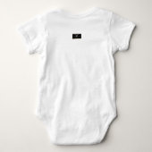 VTVB-BORNTOTHRIVE1-BB - Baby Bodysuit ベビーボディスーツ (裏面)