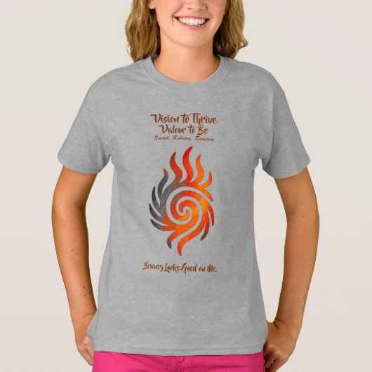 VTVB-BRAVERY1-T - T-Shirt Tシャツ (正面)