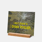 VTVB-BREAKTHRU-AS - Acrylic Sign アクリルサイン (傾斜)