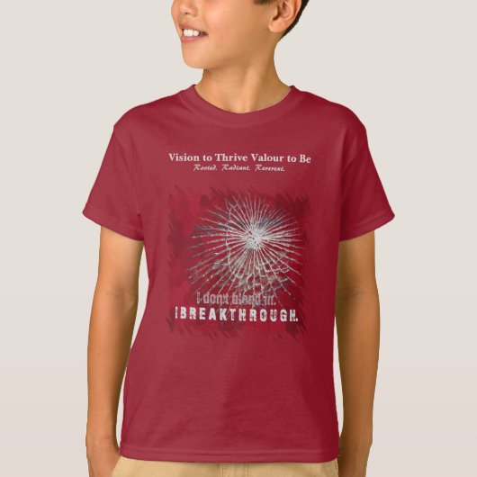 VTVB-BREAKTHRU-YB2-T - Tシャツ (正面)