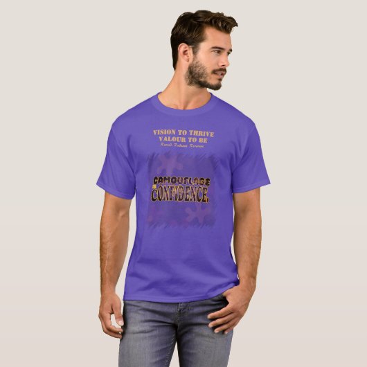 VTVB-CAMOCONFIDENCE4-T - Tシャツ (正面フル)