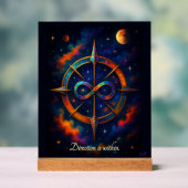 VTVB-DIRECTION2-AS - Acrylic Sign アクリルサイン (ニュートラル)