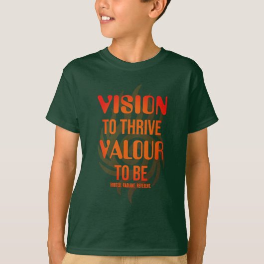 VTVB-FINDJOYJOURNEY-ORNGB1T - Tシャツ (正面)