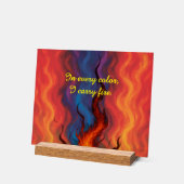 VTVB-I-CARRYFIRE-AS - Acrylic Sign アクリルサイン (傾斜)