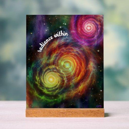 VTVB-RADIANCEWITHIN-AS - Acrylic Sign アクリルサイン (ニュートラル)