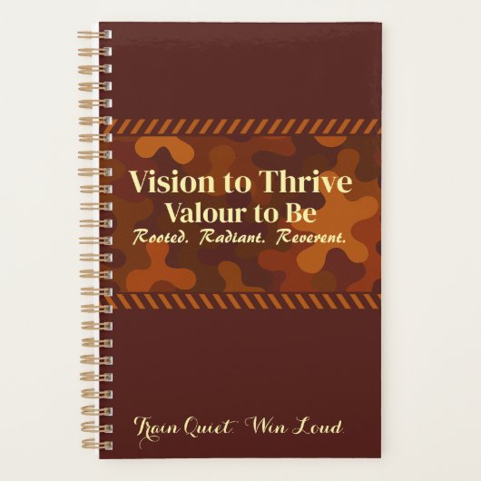 VTVB-TRAINQUIET1-PLN - Planner プランナー手帳 (正面)