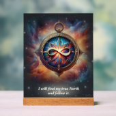 VTVB-TRUENORTH3-AS - Acrylic Sign アクリルサイン (ニュートラル)