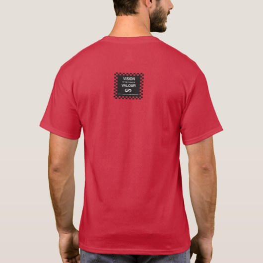 VTVRとMOTTO BASIC T - Tシャツ (裏面)