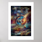 VTVR-ABSTRACTCOMPASS4A-POSTER - ポスター (正面)