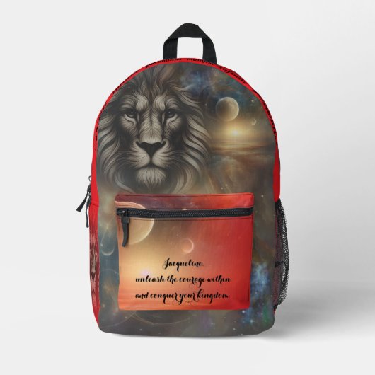 VTVR-ALLION2B-BP - Backpack プリントバックパック (正面)