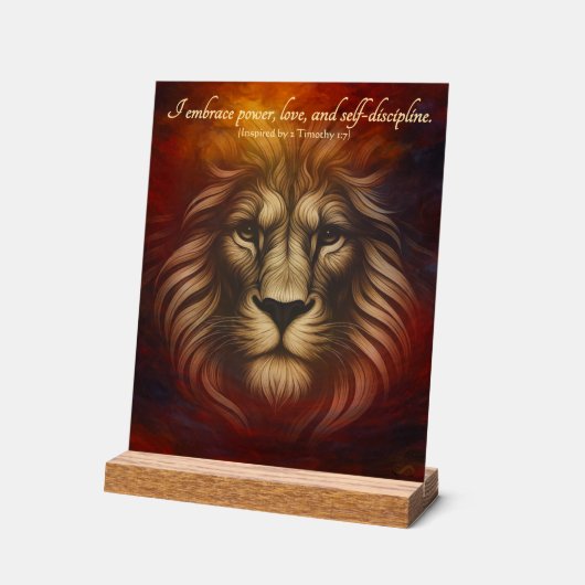 VTVR-EMBRACEPOWER-AS - Acrylic Sign アクリルサイン (傾斜)