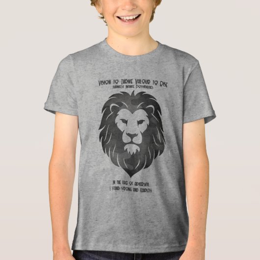 VTVR-FACEADVERSITYGREY-T - Tシャツ (正面)