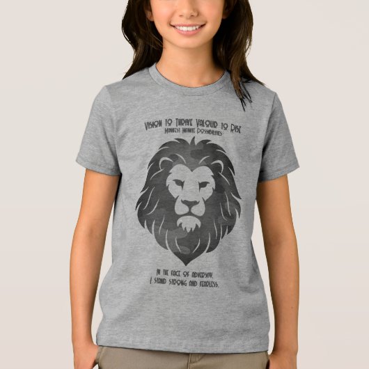 VTVR-FACEADVERSITYGREY-T - Tシャツ (正面)