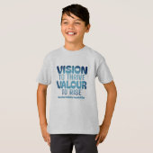 VTVR-ISAIAH4031-BOYBLUE-T- T-Shirt Tシャツ (正面フル)