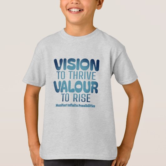 VTVR-ISAIAH4031-BOYBLUE-T- T-Shirt Tシャツ (正面)