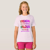 VTVR-ISAIAH4031-GIRLYPINK1 - T-Shirt Tシャツ (正面フル)