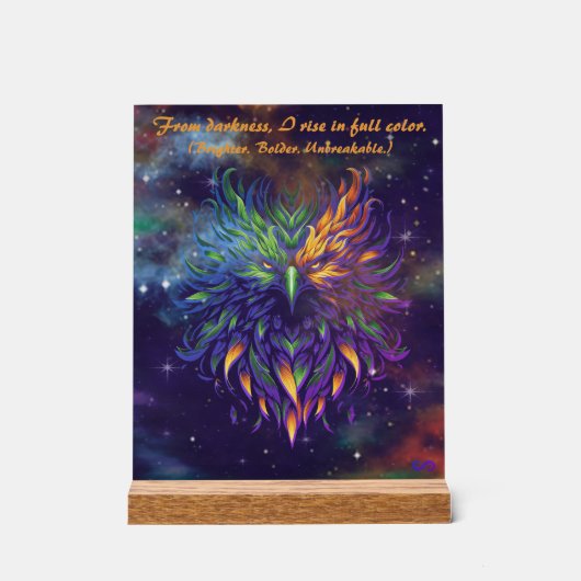 VTVR-PHOENIX6-BLUPUR-AS - Acrylic Sign アクリルサイン (正面)