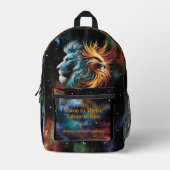 VTVR-PHOENIXLION1-BP - Backpack プリントバックパック (正面)