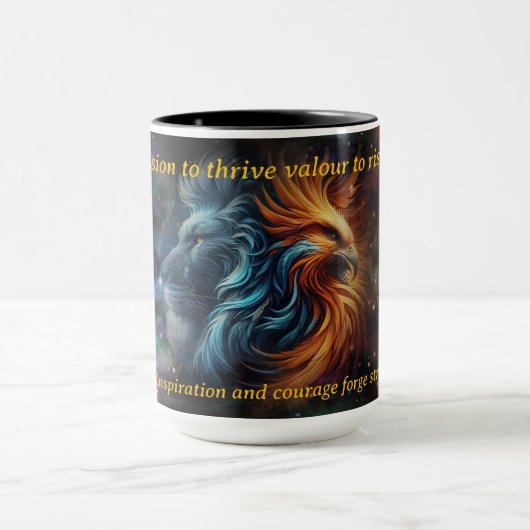 VTVR-PHOENIXLION1B-CMUG - COMBO MUG マグカップ (中央)