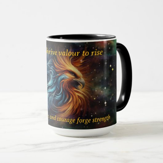 VTVR-PHOENIXLION1B-CMUG - COMBO MUG マグカップ (正面右)