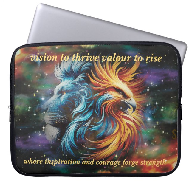 VTVR-PHOENIXLION2LTS - Laptop Sleeves ラップトップスリーブ (正面)