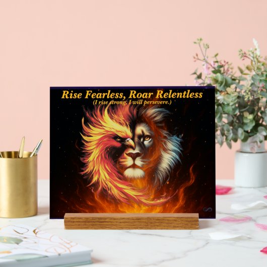 VTVR-PHOENIXLION36-AS - Acrylic Sign アクリルサイン (ウェディング)