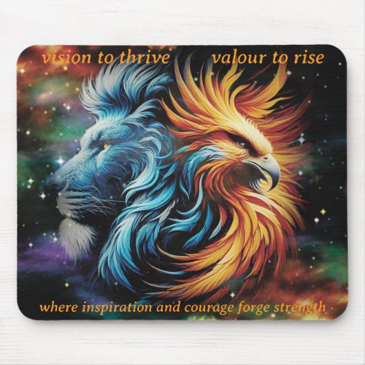 VTVR-PHOENIXLIONPRO3B-MP - MOUSEPAD マウスパッド (正面)