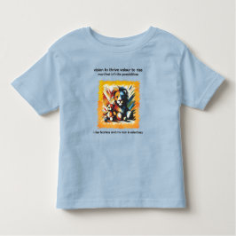 VTVR-RISEFEARLESS1-BT - Baby Tops トドラーTシャツ