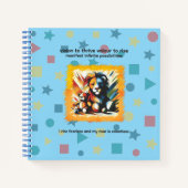 VTVR-RISEFEARLESS-J - Journal ノートブック (正面)